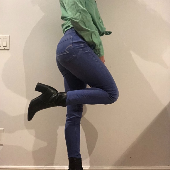 SUPER SUPER STRETCH high rise jeans - Picture 2 of 7